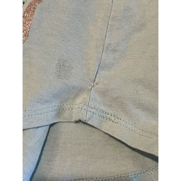 Gymboree Mermaid Tank Tops Shirts Lot of 4 Applique Glitter Girls Size 5/5T - Picture 7 of 7